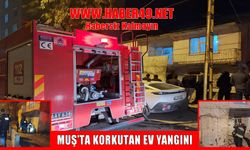 Muş’ta Suriyeli ailenin evi yandı
