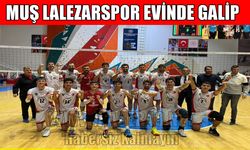 Muş Lalezarspor 3'te 3 yaptı