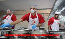 Türk Kızılay Elazığ Şubesi’nden 200 İhtiyaç Sahibine Her Gün Sıcak Yemek