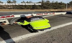 Ardahan’da Ticari Araçlara Zorunlu Kış Lastiği Denetimi Yapıldı