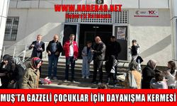 Minik eller büyük umutlar: Gazzeli çocuklar için Muş’ta dayanışma kermesi