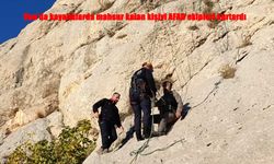 Van’da Kayalıklarda Mahsur Kalan Vatandaş 3,5 Saatlik Operasyonla Kurtarıldı