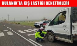 Bulanık’ta kış lastiği denetimleri başladı: 2 sürücüye ceza kesildi