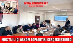 Muş’ta acil sağlık hizmetleri masaya yatırıldı