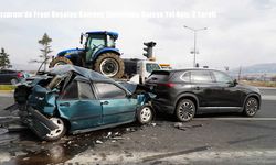 Erzurum’da Freni Boşalan Kamyon Zincirleme Kazaya Yol Açtı: 2 Yaralı