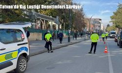 Tatvan’da Kış Lastiği Denetimleri Sıklaştırıldı: 147 Araç Kontrol Edildi