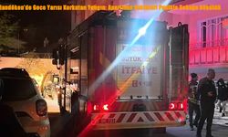 Palandöken’de Gece Yarısı Korkutan Yangın: Apartman Sakinleri Panikle Sokağa Döküldü