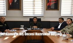 Sarıkamış’ta Kış Kapıya Dayanırken Tedbir Toplantısı Yapıldı