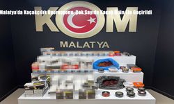 Malatya’da Kaçakçılık Operasyonu: Çok Sayıda Kaçak Ürün Ele Geçirildi