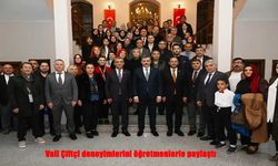 Vali Çiftçi, Deneyimlerini Öğretmenlerle Paylaştı