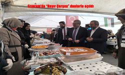 Erzurum’da “Hayır Çarşısı” Dualarla Kapılarını Açtı