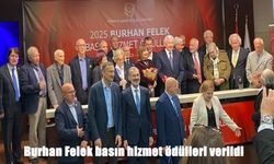 Burhan Felek Basın Hizmet Ödülleri Sahiplerini Buldu