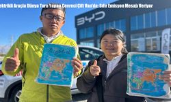 Elektrikli Araçla Dünya Turu Yapan Çevreci Çift Van’da: Sıfır Emisyon Mesajı Veriyor