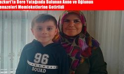 Bozkurt’ta Dere Yatağında Bulunan Anne ve Oğlunun Cenazeleri Memleketlerine Getirildi