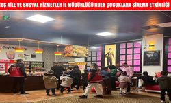 Muş'ta ebeveynlerini kaybeden çocuklar için sinema etkinliği