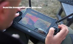 Elazığ’da Kaybolan Otizmli Çocuk Veysel Bilen İçin Termal Dronlarla Arama Çalışmaları Sürüyor