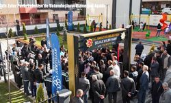 Şelale Evler Parkı Yakutiye’de Vatandaşların Hizmetine Açıldı