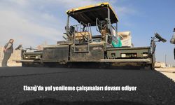 Elazığ’da Yol Çalışmaları Hız Kesmiyor