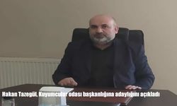 Erzurum Kuyumcular Odası’nda Adaylık Yarışı Başlıyor: Hakan Tazegül Adaylığını Açıkladı