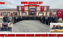 Adaksu Jandarma Karakolu 12 yıl sonra yeniden hizmete açıldı