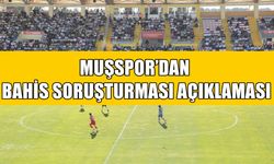 Muşspor'dan PFDK açıklaması: Masumiyet karinesine saygı gösterilmeli