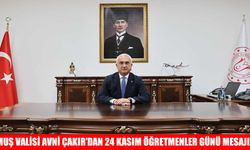 Muş Valisi Avni Çakır: "Öğretmenler, Muş'un ve Türkiye'nin yarınlarını şekillendiriyor"