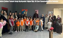 Modern Çoban Temalı Sergi Açılışında Yoğun İlgi: 34 Eser Sanatseverlerle Buluştu