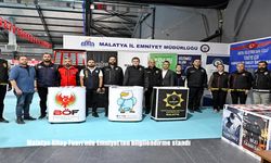 Malatya Kitap Fuarı'nda Emniyet'ten bilgilendirme standı