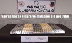 Van’da kaçak sigara ve malzeme ele geçirildi