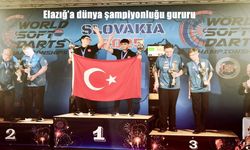 Elazığ’a dünya şampiyonluğu gururu