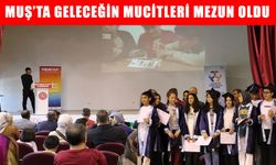 Muş DENEYAP'ta coşkulu mezuniyet: Genç mucitler projeleriyle göz doldurdu