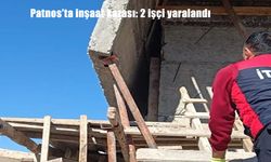 Patnos’ta inşaat kazası: 2 işçi yaralandı