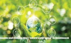 Sanayide yeşil dönüşüm süreci "sektörel uzman havuzu" ile desteklenecek