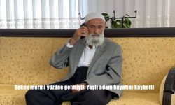 Seken mermi yüzüne gelmişti: Yaşlı adam hayatını kaybetti