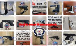 Elazığ’da Polis Operasyonları Hız Kesmedi: 89 Aranan Şahıs Yakalandı