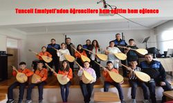 Tunceli Emniyeti’nden Öğrencilere Hem Eğitim Hem Eğlence