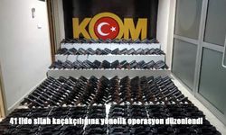 41 İlde Eş Zamanlı Silah Kaçakçılığı Operasyonu: 135 Şüpheli Yakalandı!