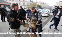 Erzurum Polisi Uyuşturucuya Geçit Vermiyor: “Sürekli Sokaklarda Olacağız”