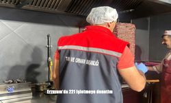 Erzurum Tarım Müdürlüğü’nden 221 İşletmeye Denetim