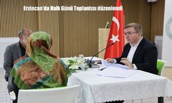 Erzincan'da Halk Günü Toplantısı düzenlendi