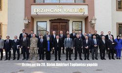 Erzincan’da 28. Birim Amirleri Toplantısı yapıldı