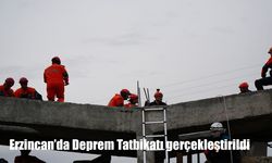 Erzincan’da Deprem Tatbikatı gerçekleştirildi