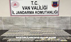 Van’da 3 bin 75 paket kaçak sigara ele geçirildi