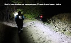 Elazığ'da kayıp otizmli çocuğu arama çalışmaları 72. saatte de gece boyunca sürüyor