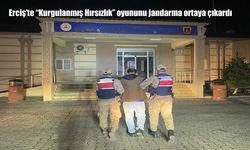 Erciş’te "Kurgulanmış Hırsızlık" oyununu jandarma ortaya çıkardı