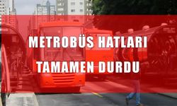 İstanbul’da Ulaşım Felç Oldu! Metrobüs Hattı Sabah Saatlerinde Tamamen Durdu