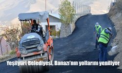 Yeşilyurt Belediyesi, Banazı’nın yollarını yeniliyor