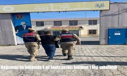 Kağızman’da hakkında 4 yıl hapis cezası bulunan 1 kişi yakalandı