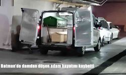 Batman’da damdan düşen adam hayatını kaybetti