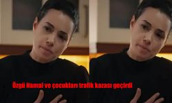 Özgü Namal ve Çocukları Beykoz’da Trafik Kazası Geçirdi